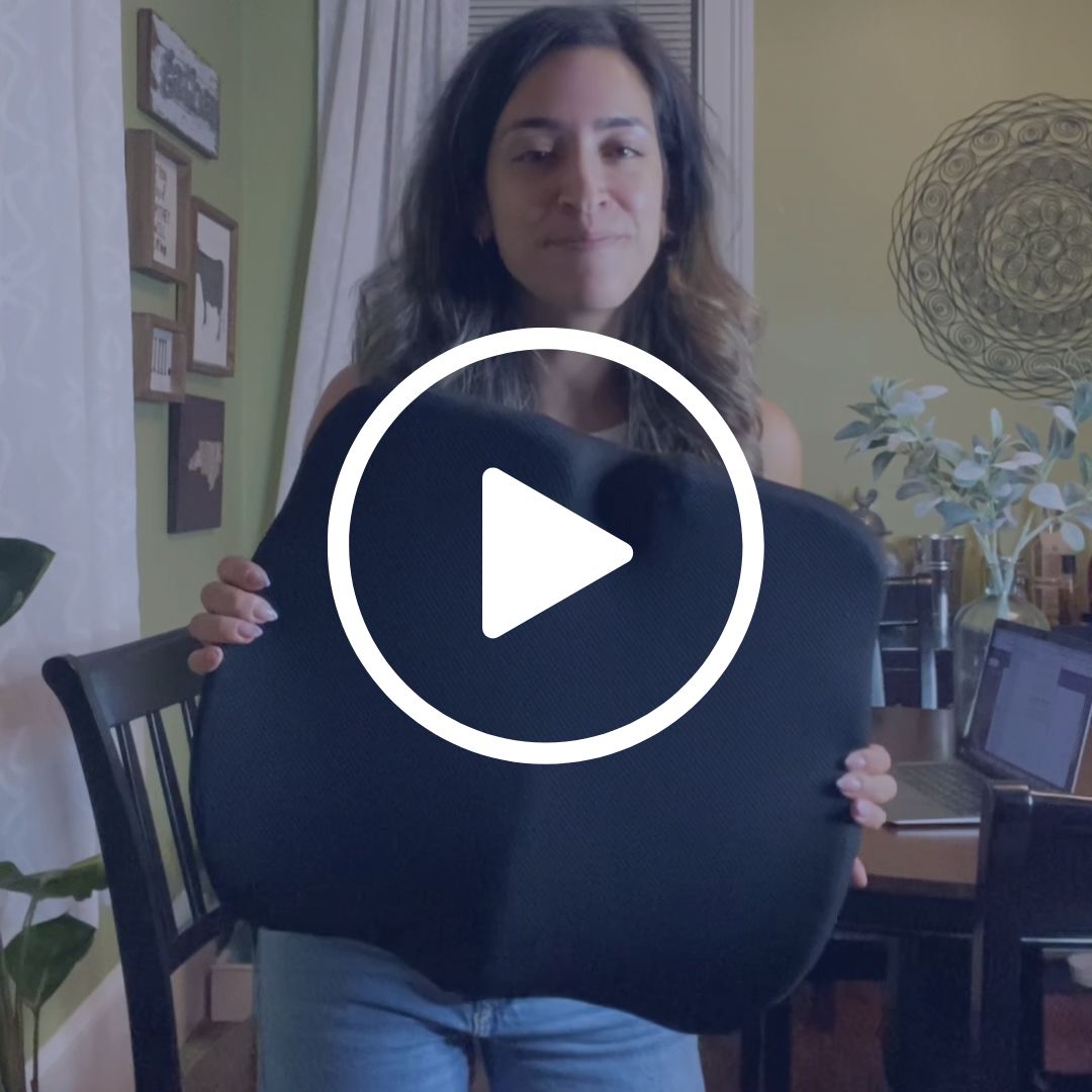 Nadia's Experience with Ergonomic Pressure Relief Seat Cushion