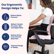 Ergonomic Back Relief Cushion